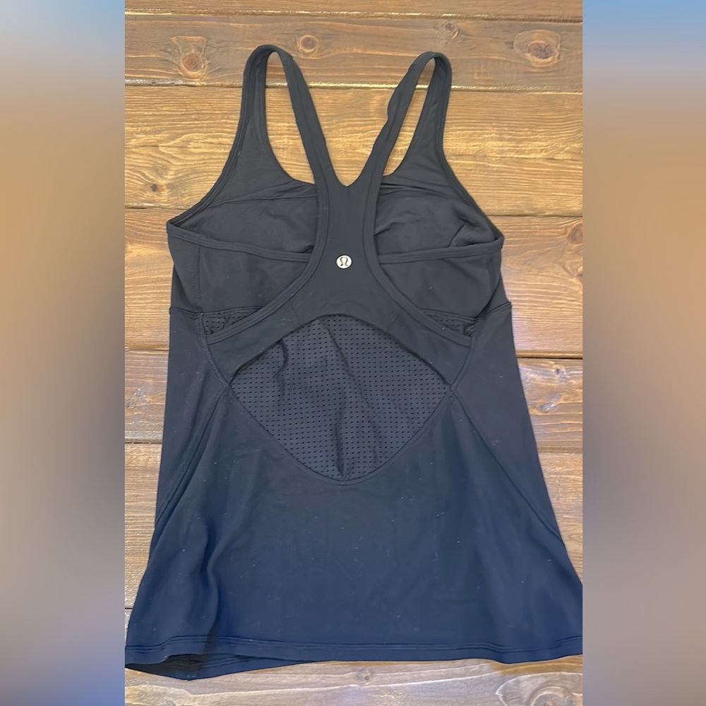 Lululemon Black Tank Size 6
